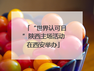“世界认可日”陕西主场活动在西安举办