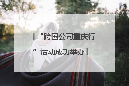 “跨国公司重庆行”活动成功举办