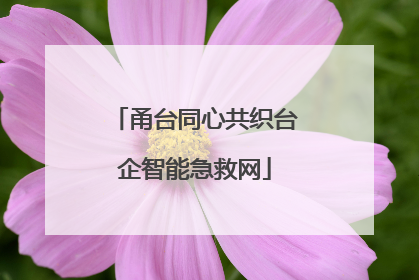 甬台同心共织台企智能急救网