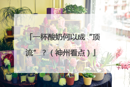 一杯酸奶何以成“顶流”？（神州看点）