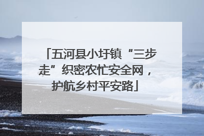 五河县小圩镇“三步走”织密农忙安全网，护航乡村平安路