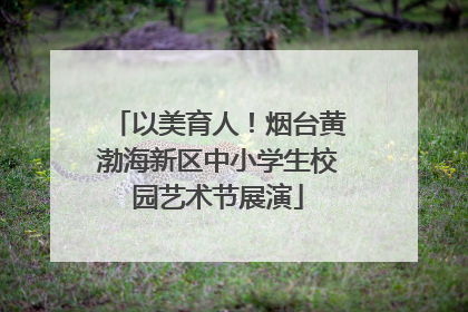 以美育人！烟台黄渤海新区中小学生校园艺术节展演