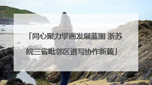同心聚力擘画发展蓝图 浙苏皖三省毗邻区谱写协作新篇