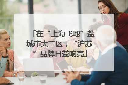 在“上海飞地”盐城市大丰区，“沪苏”品牌日益响亮