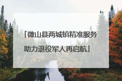 微山县两城镇精准服务助力退役军人再启航