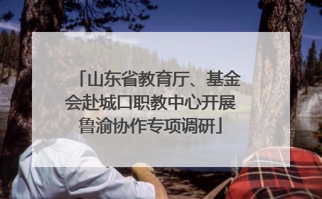 山东省教育厅、基金会赴城口职教中心开展鲁渝协作专项调研
