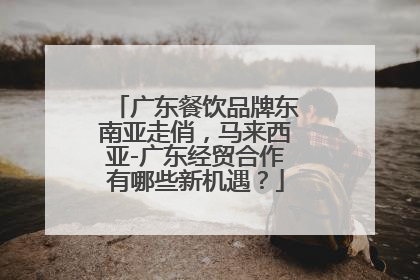 广东餐饮品牌东南亚走俏，马来西亚-广东经贸合作有哪些新机遇？