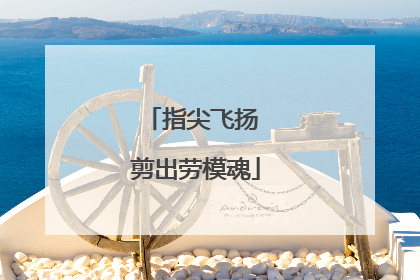 指尖飞扬 剪出劳模魂