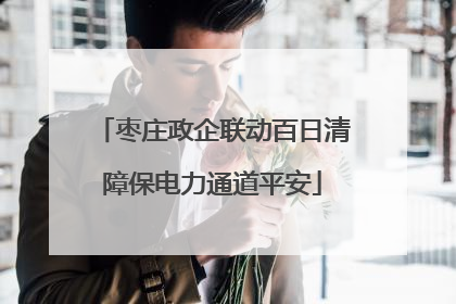 枣庄政企联动百日清障保电力通道平安