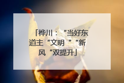 桦川：“当好东道主“文明““新风“双提升