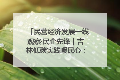 民营经济发展一线观察·民企先锋｜吉林低碳实践暖民心：太阳能供暖技术为北方清洁取暖破局