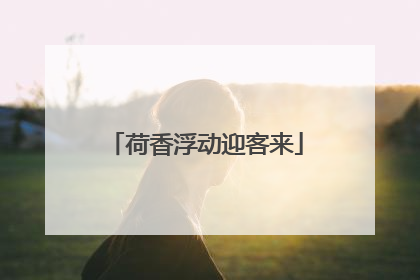 荷香浮动迎客来