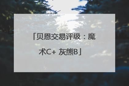 贝恩交易评级：魔术C+ 灰熊B