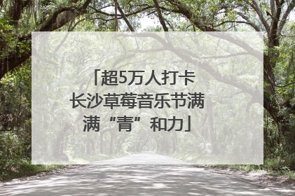 超5万人打卡 长沙草莓音乐节满满“青”和力