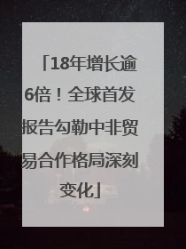 18年增长逾6倍！全球首发报告勾勒中非贸易合作格局深刻变化