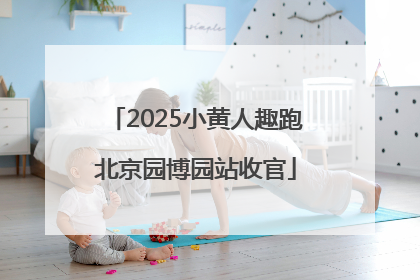 2025小黄人趣跑北京园博园站收官